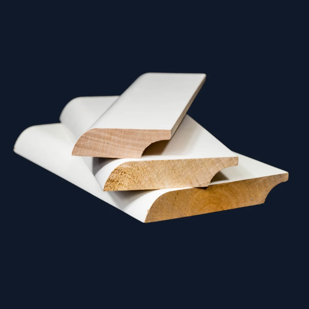 Grīdlīstes ar noapaļotu malu